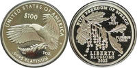 United States, 2022 - W $100 Platinum Proof Coin Freedom of Speech -