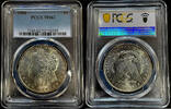 American Morgan Dollar Silver Coin 1886 MS-62 PCGS -