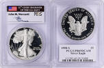   1988-S American Silver Eagle PCGS PR69DCAM John Mercanti Signed Label  190.00 US$  +  30.00 US$ shipping