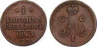 Kopeke 1843 CM Russland Nikolai I. (1825 -...