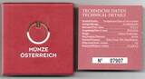 Österreich 25 Euro Niob 2016 DIE ZEIT - TIME BU in orig. case with cert.