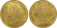 Australia £1 – Sovereign Queen Victoria with Banskia Wreath -