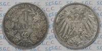 Kaiserreich 1 Mark Currency Coin -