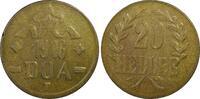 Deutsch-Ostafrika 20 Heller Emergency coinage -