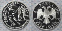Russland 3 Rubel 100 Years Olympic Games - Football player -