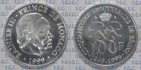Monaco 100 Francs Prince Rainier III - 50th Anniversary of reign -
