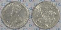 Australien 6 Pence King George V -