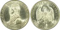 Weimarer Republik 3 RM 450 Years Uni. Tubingen -