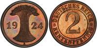 Weimarer Republik 2 Rtpfg Rentenpfennig -