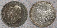 Kaiserreich Preussen 3 Mark Emperor Wilhelm II - Uni. Breslau -