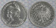 Kaiserreich Preussen 5 Mark Emperor William II and Friedrich III -