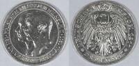 Kaiserreich Preussen 3 Mark Emperor Wilhelm II - University Breslau -