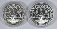 San Marino 5 und 10 Euro XXVIII Olympic Games in Athens 2004 -