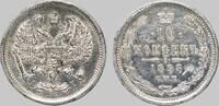 Russland 10 Kopeken Tsar Nicholas II -