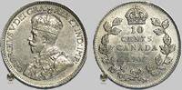 Kanada 10 Cents King George V -
