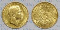 Kaiserreich, Sachsen-Coburg u. Gotha 10 Mk Gold Duke Carl Eduard -