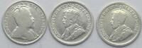 Kanada 5 Cents Lot of 3 -