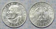 Drittes Reich 2 RM 450th anniversary of Luther's birth -