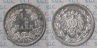 Kaiserreich ½ Mark Currency issue -