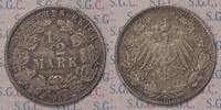 Kaiserreich ½ Mark Currency issue -