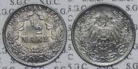 Kaiserreich ½ Mark Currency issue -