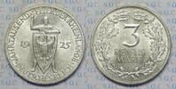 Weimarer Republik 3 RM 1000 Years Rhineland -