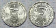 Weimarer Republik 3 RM 1000 Years Rhineland -