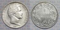 Altdeutschland Bayern 1 Gulden King Louis I -