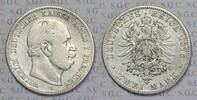 Kaiserreich Preussen 2 Mark Emperor William I -