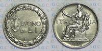 Italien 1 Lire King Victor Emmanuel III -
