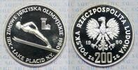 Polen 200 Zlotych Olympics without flame -