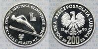 Polen 200 Zlotych Olympics with flame -
