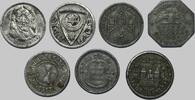 Notgeld 1. Weltkrieg 10 Pfennig Bad Blankenburg, Halle, Iserlohn, Mühlhausen (Th), Querfurt, Schmölln, Soemmerda -