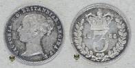 Grossbritannien 3 Pence Queen Victoria -