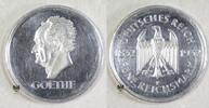 Weimarer Republik 5 Mark 100th Anniv. of the Death of Goethe -