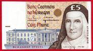 £5 Central Bank 27.04.94 (seltener) Irland  I- = Fast Kassenfrisch