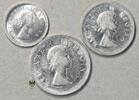 Südafrika Satz 1 Sch., 2 Sch., 2½ Sch. Queen Elizabeth II -