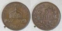 5 Heller 1909-J Deutschland - Ost-Afrika  ss-vz, kleine Kratzer