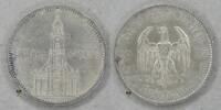 Drittes Reich 5 RM Potsdam Garrison Church with date -