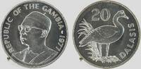 Gambie 20 Dalasis 15 years of the World Wildlife Fund, Spur Winged Goose -