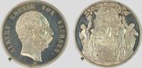 Kaiserreich Sachsen Silbermedaille in 5 Mark Große King Albert, On the occasion of the 800th anniversary of the House of Witten -