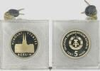DDR - German Democratic Republik 5 Mark 750 Years of Berlin - Nikolai district -