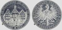 Altdeutschland Freie Stadt Frankfurt Gedenktaler mit Randschrift to Princes' Day -