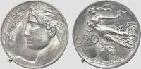 Italien 20 Centisimi Kingdom, national goddess -