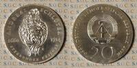DDR 20 Mark 275th Anniv of the Death of Schlüter -