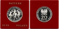 Polen 20 Zlotych Intern. Year of the Child Pattern -