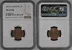 Kaiserreich 2 Pfennig Currency issue - Small Eagle -