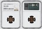 Kaiserreich 1 Pfennig Currency issue - Large Eagle -