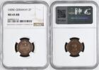Kaiserreich 2 Pfennig Currency issue - Large Eagle -
