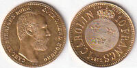 Schweden, 1 Carolin König Karl XV.,1859-1872, UNC-,